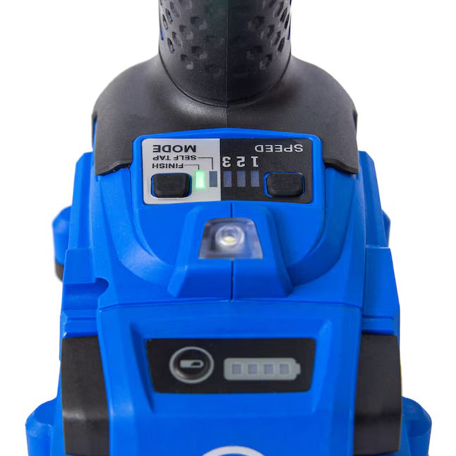 Kobalt 24-Volt 1/4-Inch Cordless Brushless Impact Driver (Battery, Charger, and Soft Bag Included)