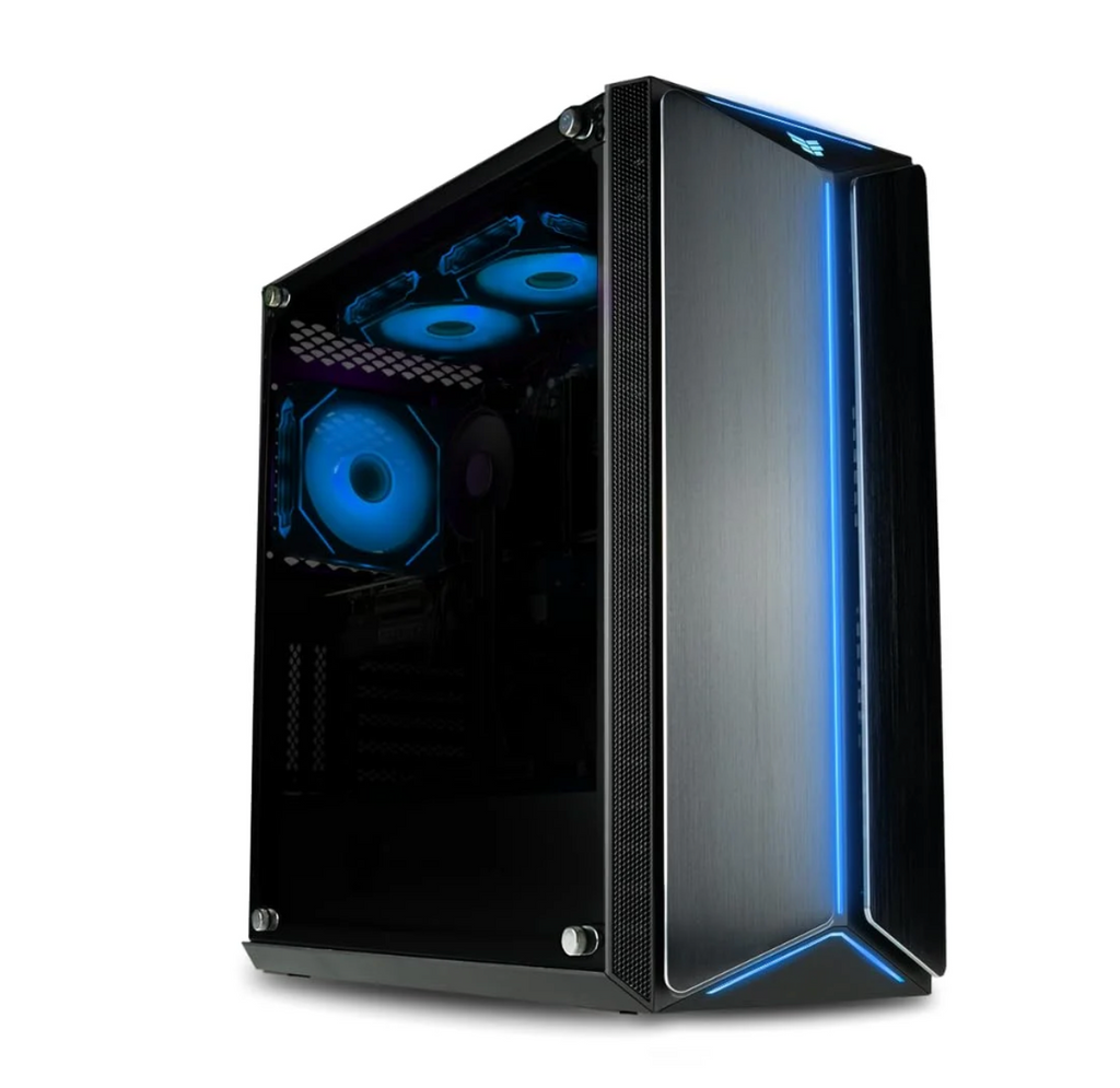 Mantis V2 - RTX 5070, AMD Ryzen 7 9800X3D Processor, 32GB DDR5 RAM, 1TB NVMe Gen4 SSD, Desktop PC for Gamer, WiFi 7 + BT, RGB Keyboard + Mouse for Gamer, 3X DP, HDMI, Windows 11 Pro - Best Pre-Assembled Computer