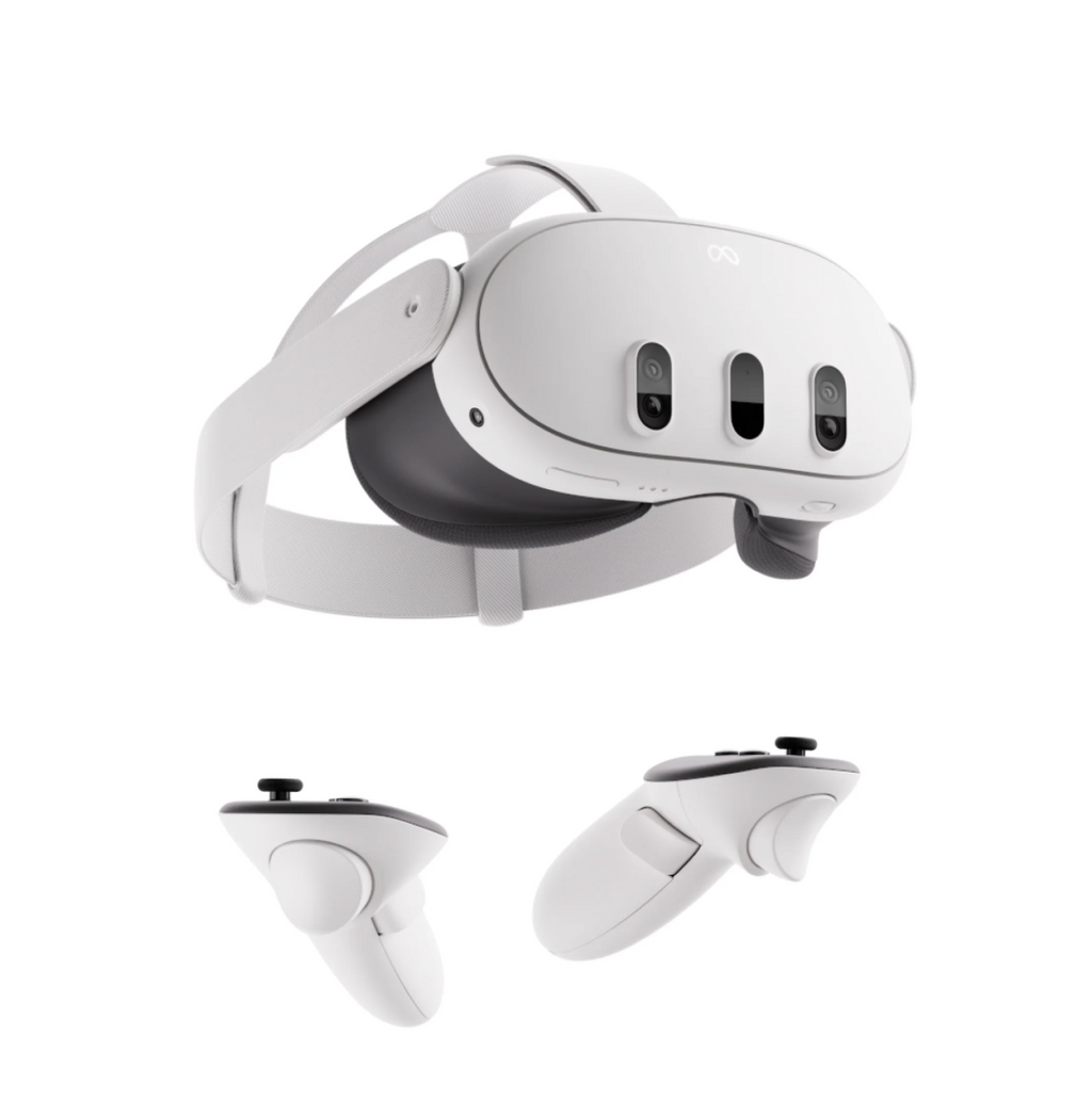 Meta Quest 3 512GB / VR Headset - 30% Sharper Resolution - 2X Graphics Processing Power - Wireless Virtual Reality - Access to Over 40 Games with a 3-Month Trial of Meta Horizon+