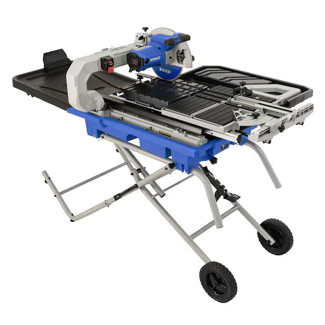 Kobalt 15.0 -Amp 10-in -Blade Sliding Table Tile Saw with Stand
