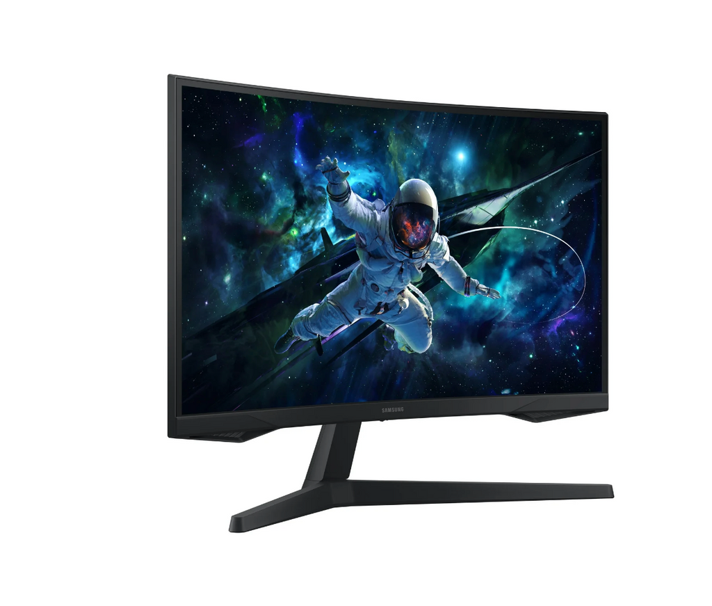 SAMSUNG 27" Odyssey G55C QHD 165Hz 1ms(MPRT) Curved Gaming Monitor