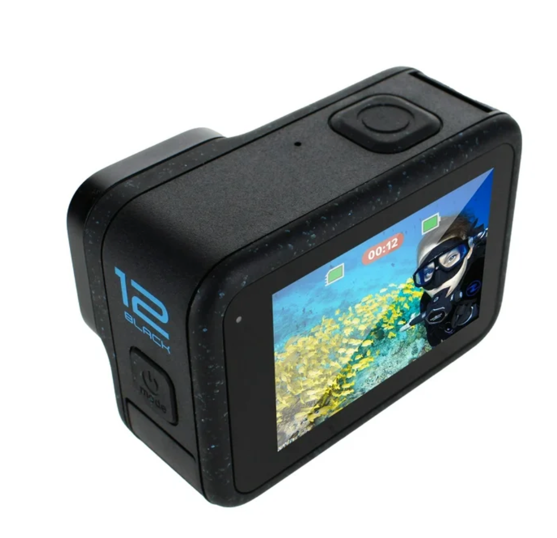 GoPro HERO12 Waterproof Action Camera - UHD 5.3K60 Video, 64GB Card and 50-Piece Accessory Kit