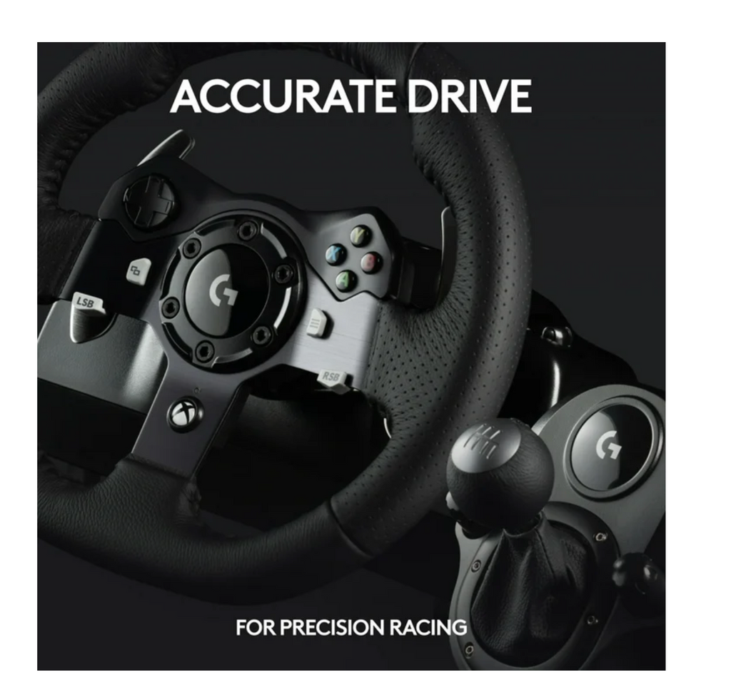 Logitech G920 Wheel and Gear Lever Pack for XBOX