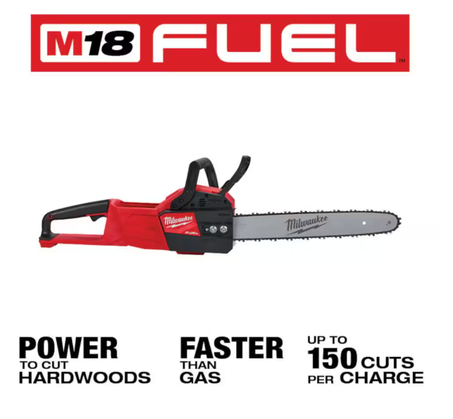 M18 FUEL 21-inch Brushless Self-Propelled Mower with String Trimmer, Blower, Hedge Trimmer, Chain Saw, (2) 12Ah Batteries and (1) 8Ah Batteries