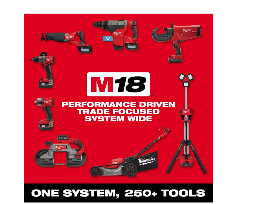 HATCHET M18 FUEL 8-Inch 18V Lithium-Ion Cordless Brushless Electric Chainsaw with 6.0Ah and 5Ah M18 Sawzall (2-Tool)