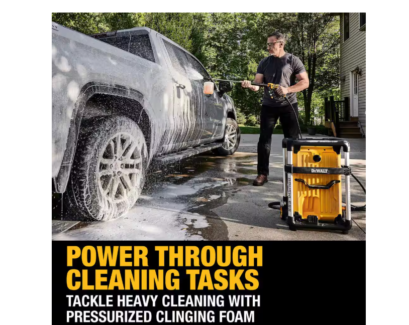 3000 PSI, 1.1 GPM, 15 Amp Cold Water Electric Pressure Washer with Internal Equipment Storage