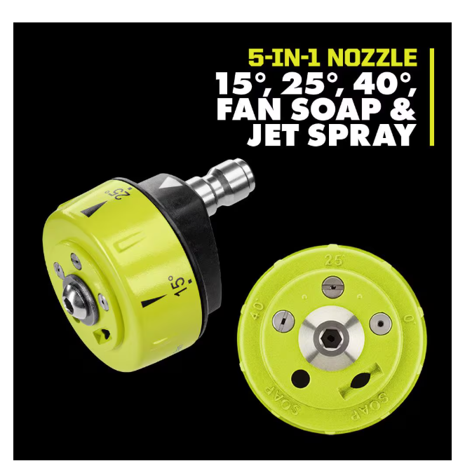 3000 PSI, 1.1 GPM Cold Water Electric Pressure Washer