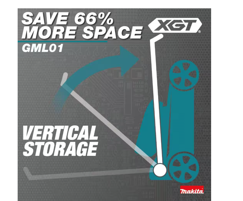 XGT 21-inch 40V Max Brushless Cordless Self-Propelled Commercial Riding Mower Kit (8.0Ah)