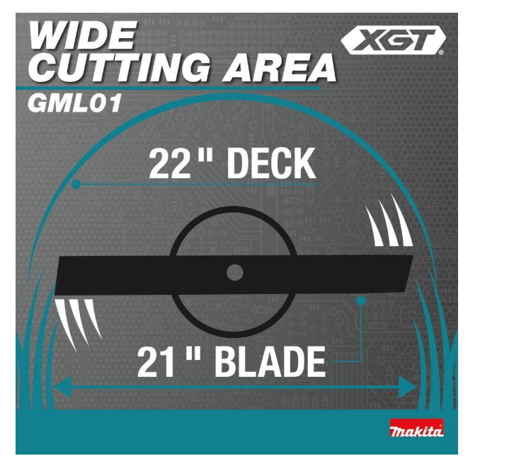 XGT 21-inch 40V Max Brushless Cordless Self-Propelled Commercial Riding Mower Kit (8.0Ah)