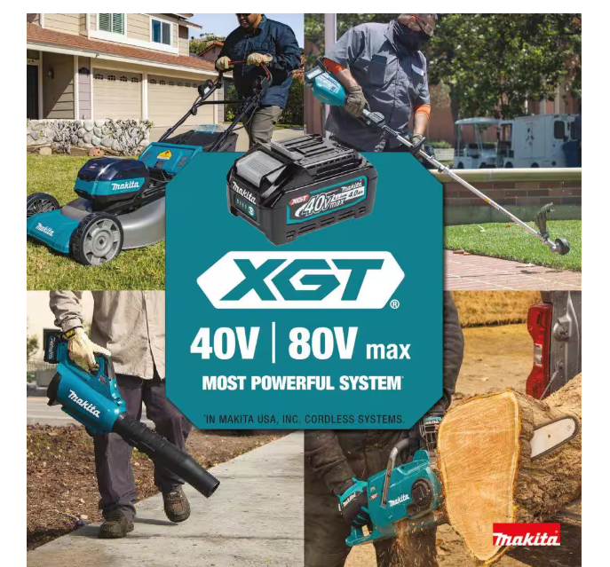 XGT 21-inch 40V Max Brushless Cordless Self-Propelled Commercial Riding Mower Kit (8.0Ah)
