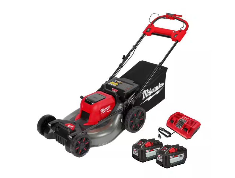 M18 FUEL 21-inch Dual Battery Brushless Cordless Self-Propelled Riding Mower with (2) 12.0 Ah Batteries and Rapid Charger