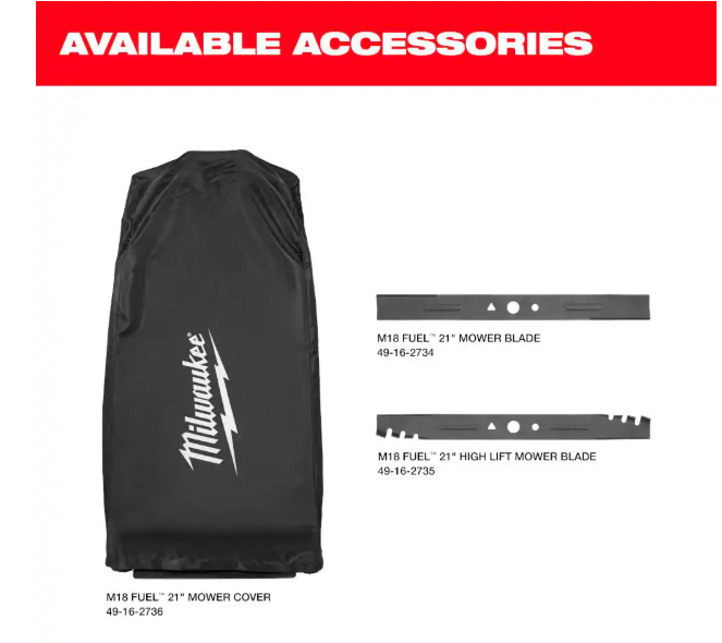 M18 FUEL 21-inch Dual Battery Brushless Cordless Self-Propelled Riding Mower with (2) 12.0 Ah Batteries and Rapid Charger