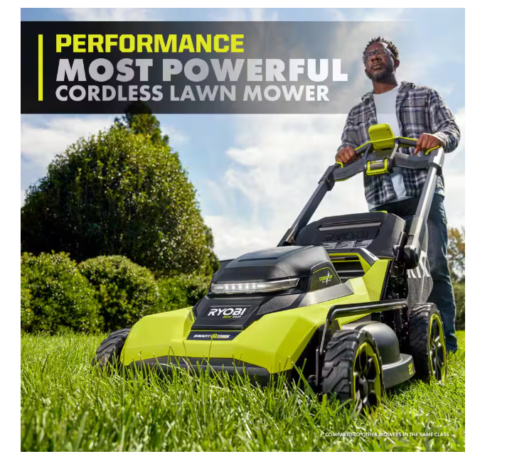 21-inch 40V HP Brushless Cordless Self-Propelled Lawn Mower with Multiple Blades and (2) 6.0 Ah Batteries and Charger