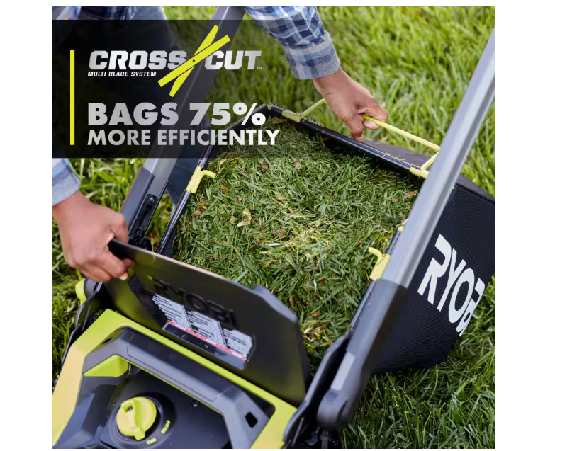 21-inch 40V HP Brushless Cordless Self-Propelled Lawn Mower with Multiple Blades and (2) 6.0 Ah Batteries and Charger