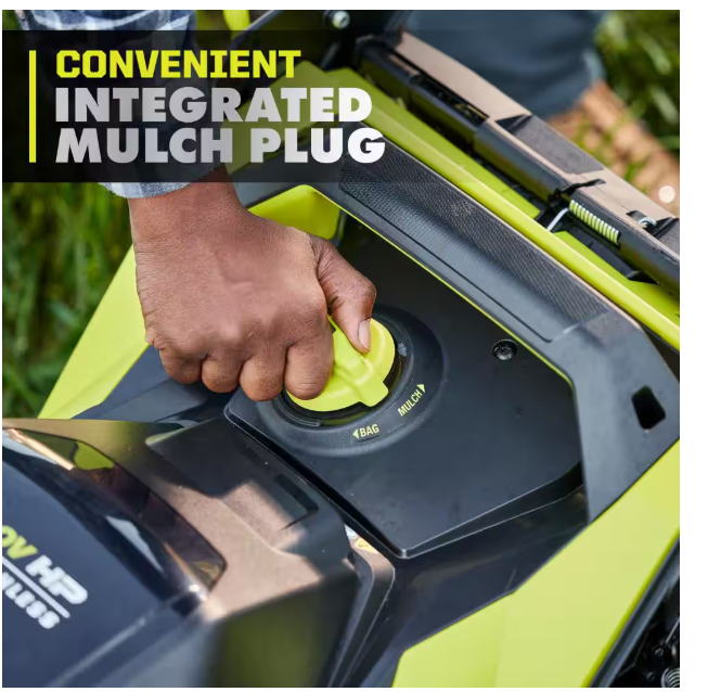 21-inch 40V HP Brushless Cordless Self-Propelled Lawn Mower with Multiple Blades and (2) 6.0 Ah Batteries and Charger