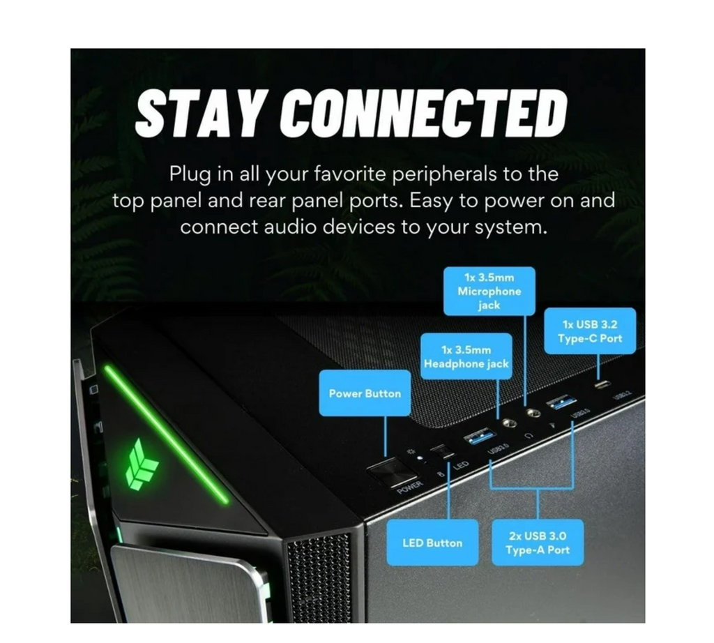 Mantis V2 - RTX 5070, AMD Ryzen 7 9800X3D Processor, 32GB DDR5 RAM, 1TB NVMe Gen4 SSD, Desktop PC for Gamer, WiFi 7 + BT, RGB Keyboard + Mouse for Gamer, 3X DP, HDMI, Windows 11 Pro - Best Pre-Assembled Computer