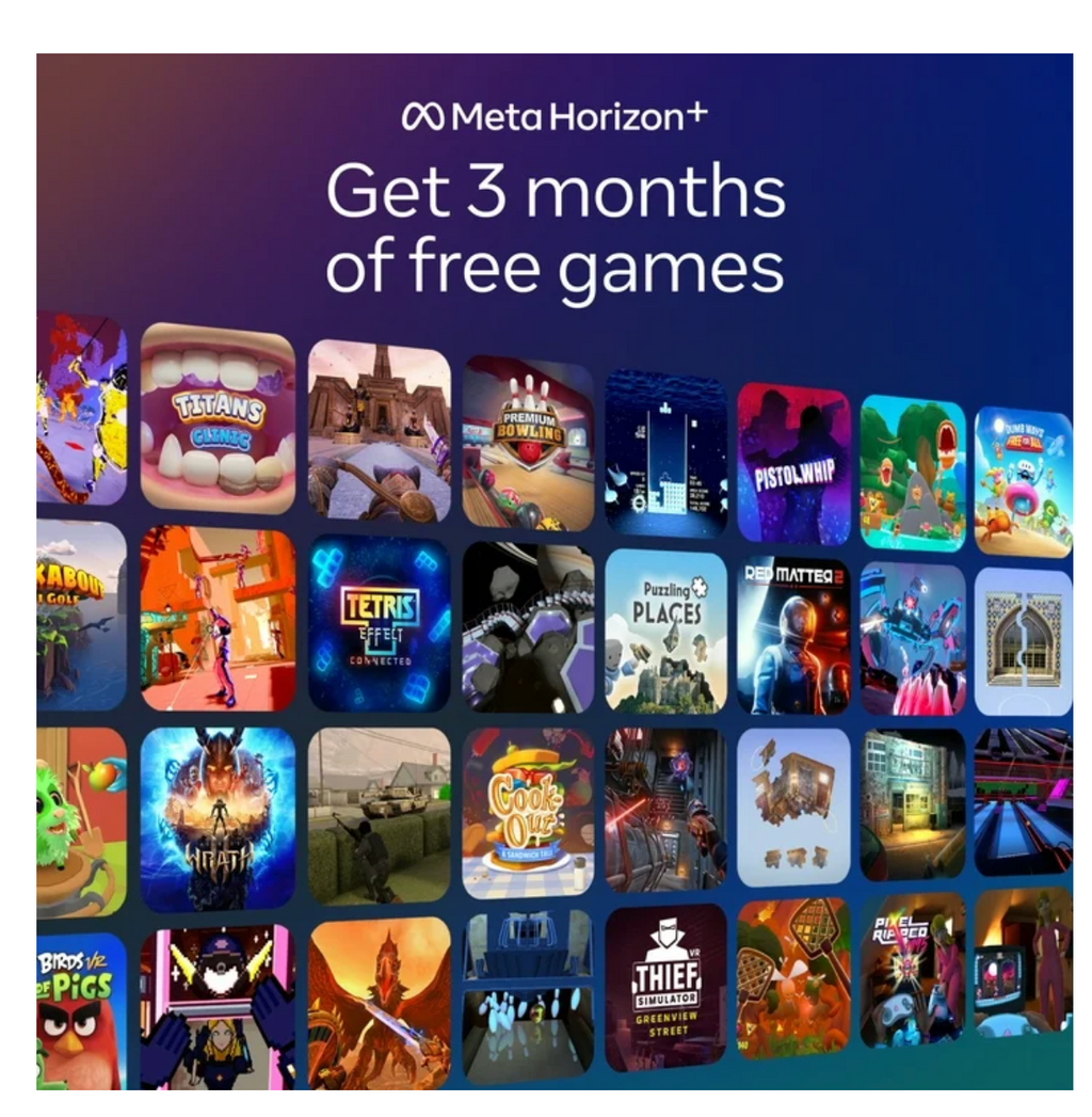 Meta Quest 3 512GB / VR Headset - 30% Sharper Resolution - 2X Graphics Processing Power - Wireless Virtual Reality - Access to Over 40 Games with a 3-Month Trial of Meta Horizon+